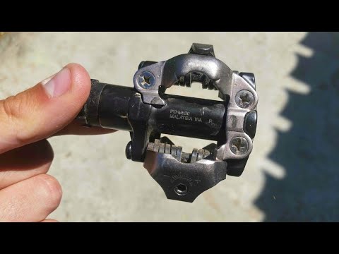 zacht Fabriek Halloween Shimano M520 Pedals Review + 1000km - YouTube