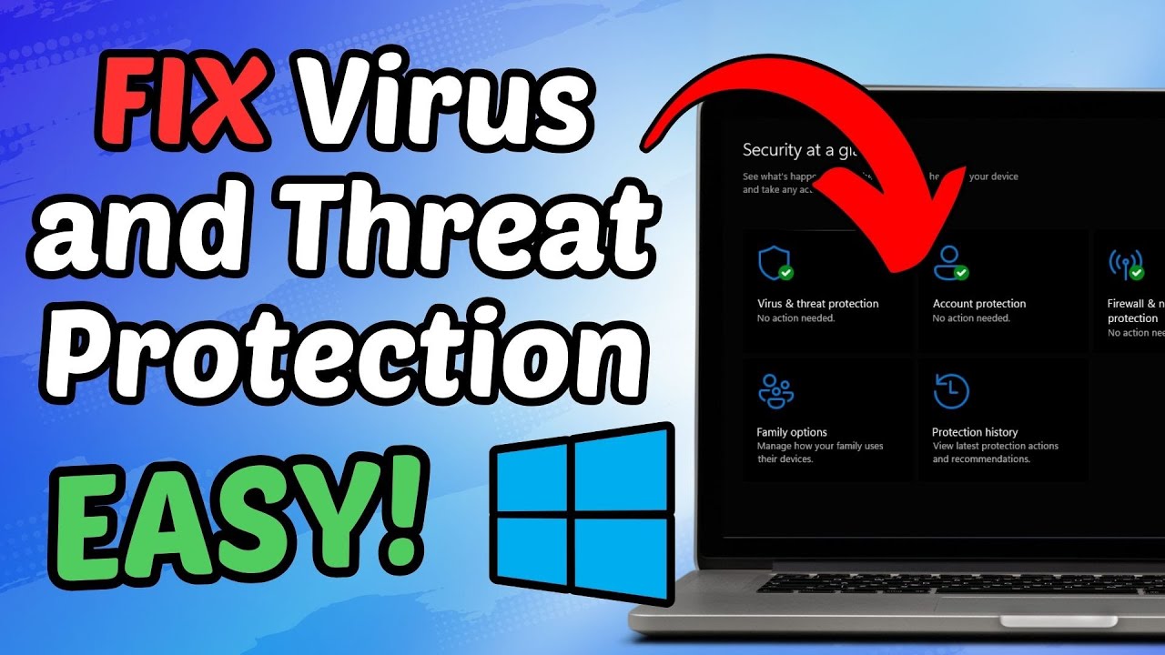 How To Fix Virus And Threat Protection Windows 11 (Quick Guide) - YouTube