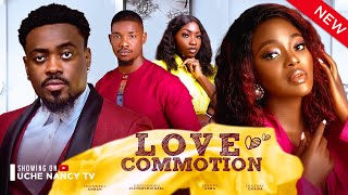 LOVE COMMOTION (New Movie) Toosweet Annan, Shaznay Okawa, Victory Michael 2024 Nollywood Movie image