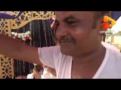 شباب قرية حجاب تشارك في الزفة الجماعية للبدور العرسان منصوريحي عوض ناصر يحي عبده محمد العليمي