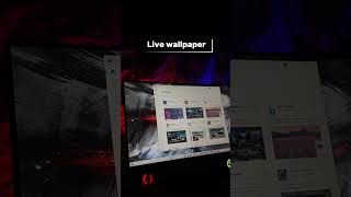 how to insert live wallpaper on a desktop #DesktopSetup #LiveWallpaper #PCCustomization #WindowsTips
