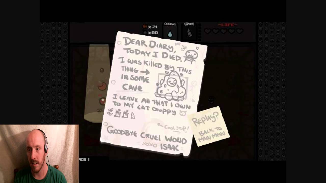 The Binding of Isaac: Pt 4 Isaac Why Must We Fail?