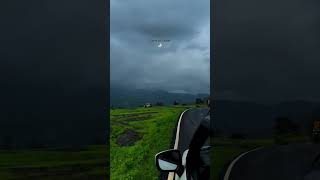 Monsoon + long drive = therapy 🌧️#mansoon #rain #nature #maharashtra #reels #shorts #viral #explore