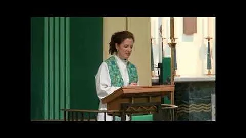 Pastor Jennifer Jelinek sermon from 5-22-2016 Musi...