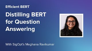Efficient BERT: Distilling BERT for Question Answering