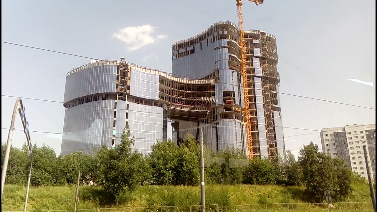 Въезд в Невский район. Санкт-Петербург 2021 - YouTube