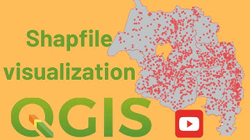 Add |open Vector | shapefile | data in QGIS