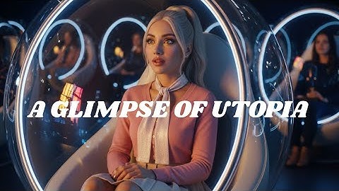 A Day in a futuristic Utopian City | AI Cinematic Sci-Fi Short Film
