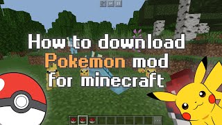 How to download Pokemon mod for minecraft 1.17 on android screenshot 4