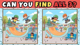 🐱🔍 Spot 3 Differences Level Up Your Observation Skills Today 🐱🔍