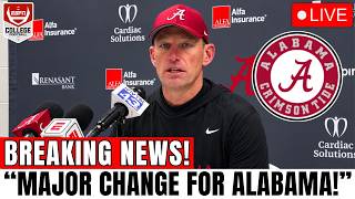 🚨BREAKING! KALEN DEBOER MAKES A SHOCKING DECISION AFTER ALABAMA'S BLOWOUT LOSS!ALABAMA FOOTBALL NEWS