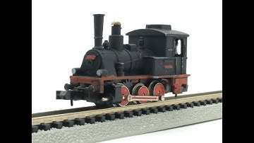 N Scale Trix 0 6 0 Steam Switcher Locomotive Demo