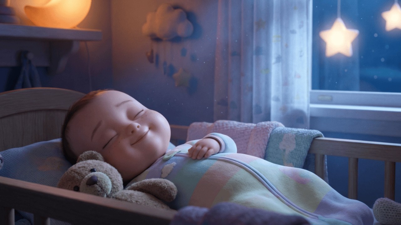 English Lullaby for Babies to Sleep Fast 🌙 | Calm Bedtime Music for Toddlers