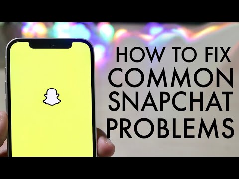 How To FIX Common Snapchat Problems! thumbnail