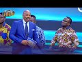 Does he really think he can replace Steve Harvey?? Steve will have none of it!!! | Family Feud Ghana