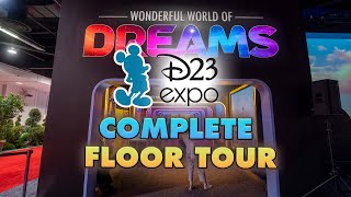 D23 2022 Complete Floor Tour | Every exhibit and every pavilion