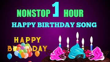 Happy Birthday SONG 1 Hour Nonstop |Edit with Varghese| Best Happy Birthday wishing song Remix |