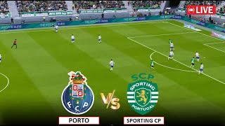 🔴AO VIVO : Porto x Sporting I Liga Portugal 2023/24 I Transmissão completa da partida