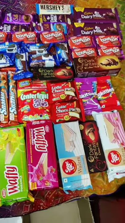 so many yummy chocolates Cadbury kitkat britannia munch Barone Nestle kitkat choco packs