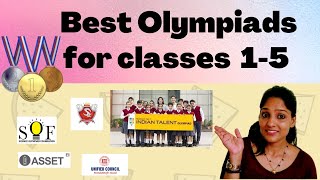 Top 5 Olympiads for classes 1 to 5 || Olympiad Exam Details || #olympiad #olympiadexams #mummytuber screenshot 1