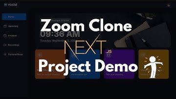 Building a Zoom Clone with Next.js, TypeScript, Clerk & More | Full Walkthrough 🚀🎥