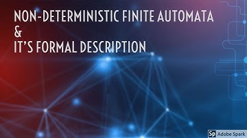 (13) UNIT 1: NFA and its FORMAL DESCRIPTION  : LECTURE 12