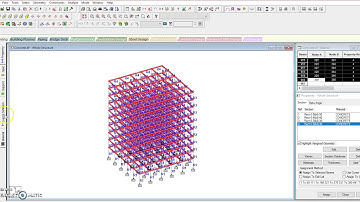 Analysis and design  Concrete building  - wind load staad pro
