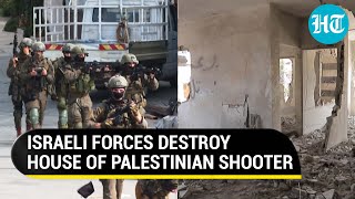 Israel Demolishes House Of Palestinian Who Killed Israelis In April Amid West Bank Clashes