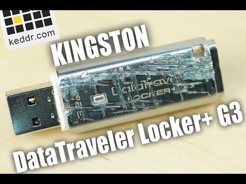 Kingston DataTraveler Locker+ G3 - краш-тест обзор флешки - Keddr.com