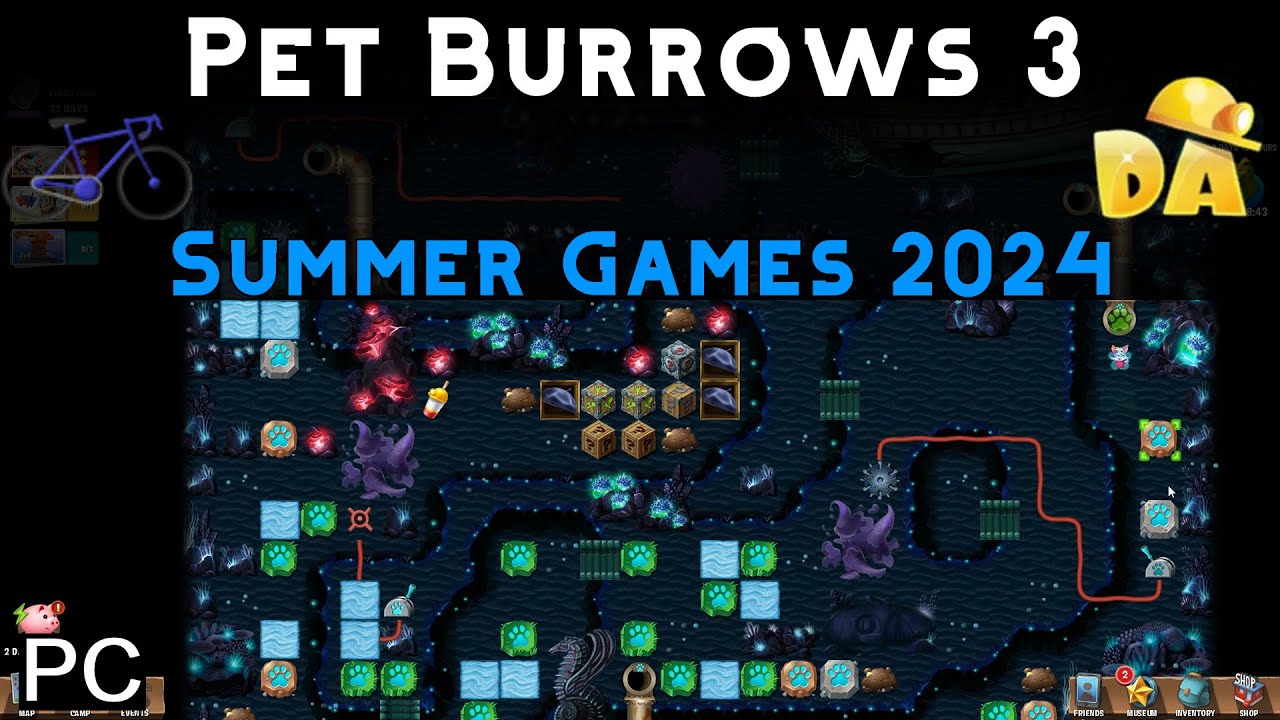Pet Burrows 3 | Summer Games 2024 #9 (PC) | Diggy's Adventure
