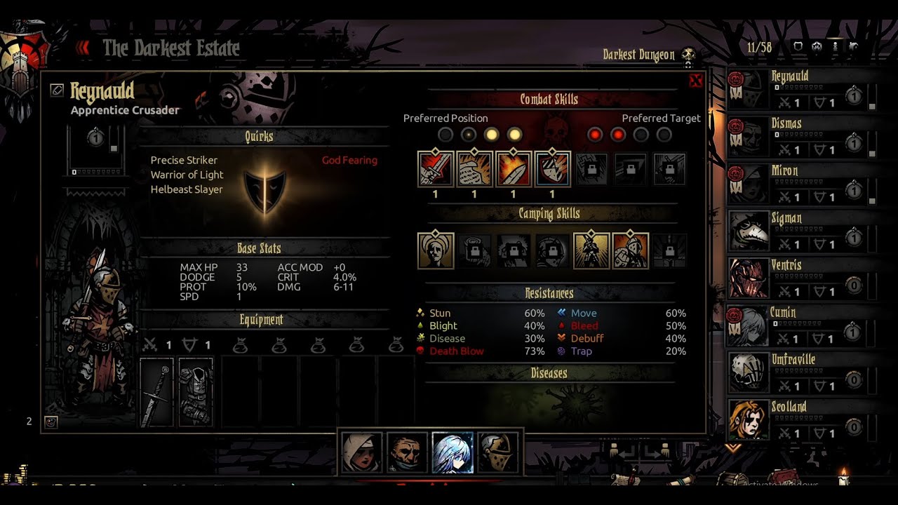 Modded 200+ Darkest Dungeon Ep 1 - YouTube