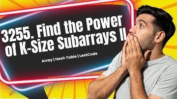 3255 Find the Power of K-Size Subarrays II | LeetCode Biweekly 137