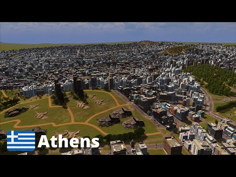 Cities: Skylines - Athens Speed Build