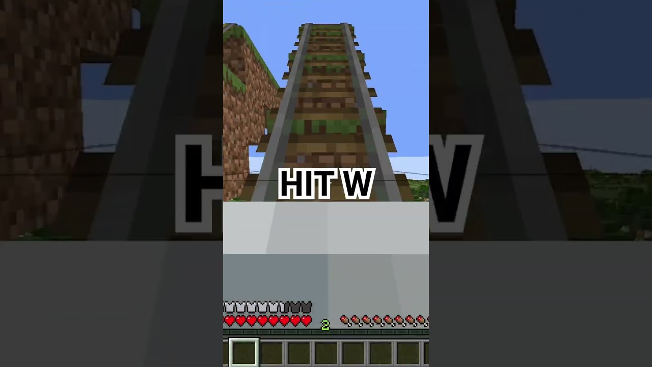 STOP USING POWERED RAILS IN MINECRAFT Lifehack Tutorial Minecrafttipsandtricks Minecrafttiktok