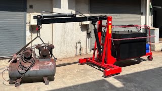 Hydraulic Counterbalance Floor Crane Hydraulic Floor Crane Unicorn