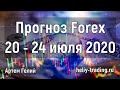 Прогноз форекс на неделю: 20 - 24 июля 2020