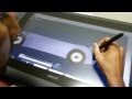 Natural Sketching using Catia V6 and Wacom Cintiq 22HD