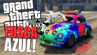 Brincadeira do Fusca Azul no Gta 5 Online momentos engraçados