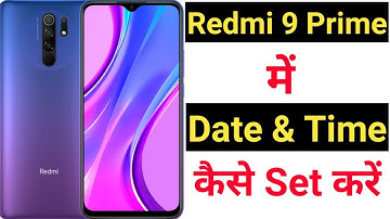 How to set date and time in redmi 9 prime|| Redmi 9 prime me date aur time kaise set kare ||