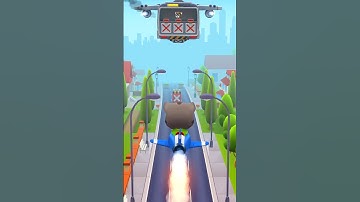 Talking Tom Gold Run Funny Fails Gameplay Part - 3 🤣 #shorts #gaming #youtubeshorts