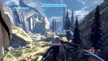 Halo MCC Gameplay 33 - Halo 4 - CTF on Ragnarok