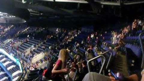 JLS Sport Relief Concert 2012 - View from Block 407