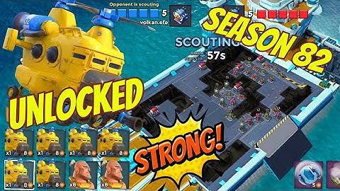 Boom Beach Warships Season 82[ 🤔Heavy Choppa Unlocked ]