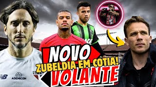 NOVO VOLANTE NA MIRA! MATHEUS HENRIQUE LONGE DO SPFC; JR TAVARES DE VOLTA? E ZUBELDIA EM COTIA!