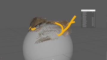 xgen interactive groom editor with linear wire and dynamics