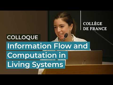 Information Flow and Computation in Living Systems (5) - Thomas Lecuit (2025-2026)