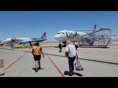 Allegiant Airlines Trip Report from Phoenix-Mesa, AZ to Santa Maria, CA