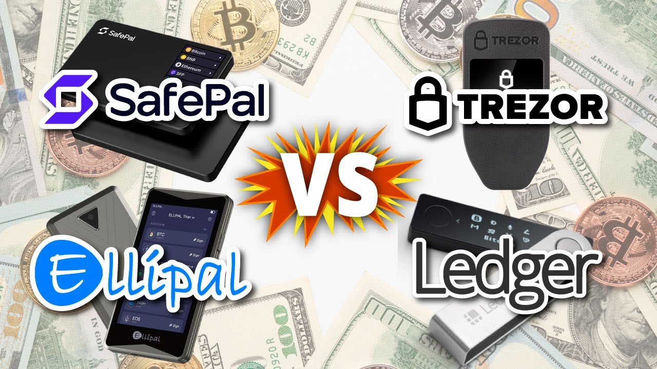 TREZOR vs LEDGER vs SAFEPAL vs ELLIPAL ¿Cuál es el Mejor Monedero