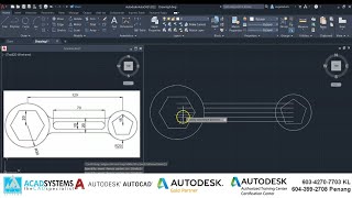 AutoCAD Exercise | Part 1 - Creating Machanical Parts (1/4)