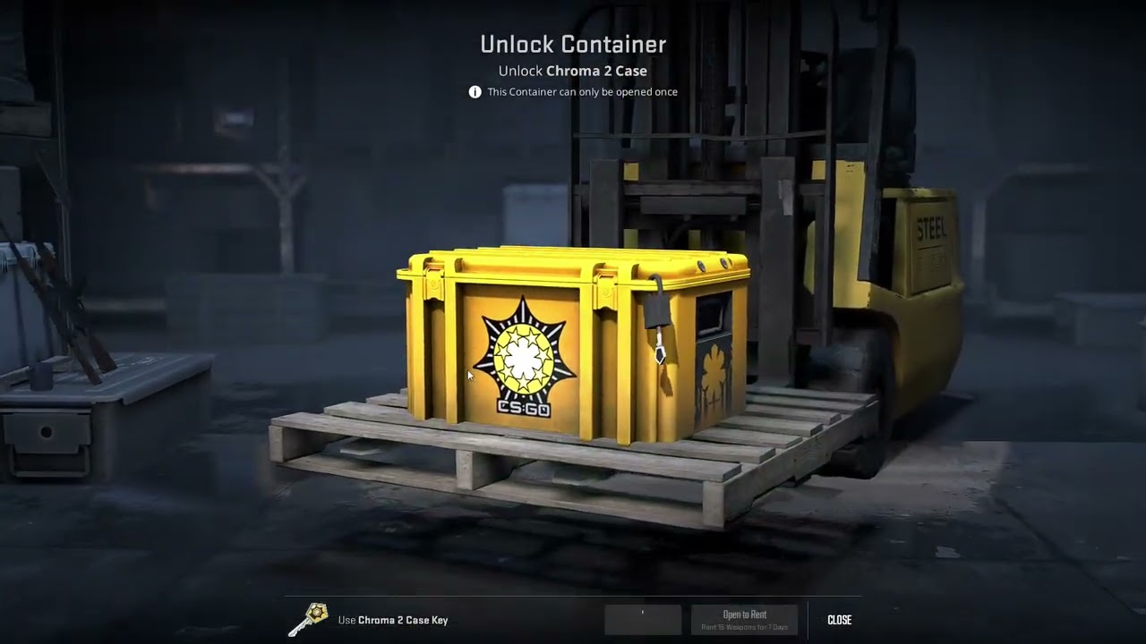 Opening a Chroma 2 case